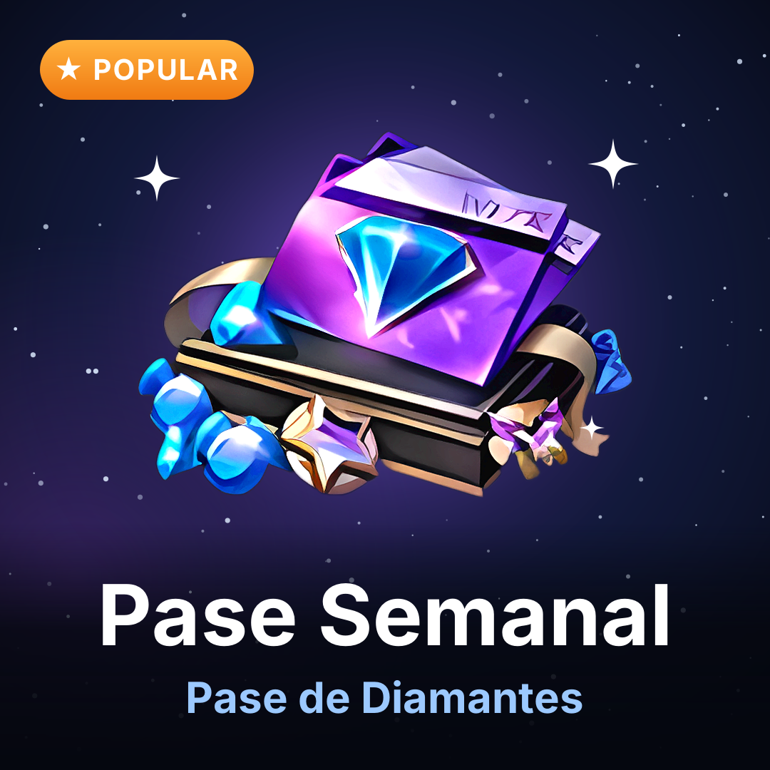 Recarga Mobile Legends - Pase Semanal
