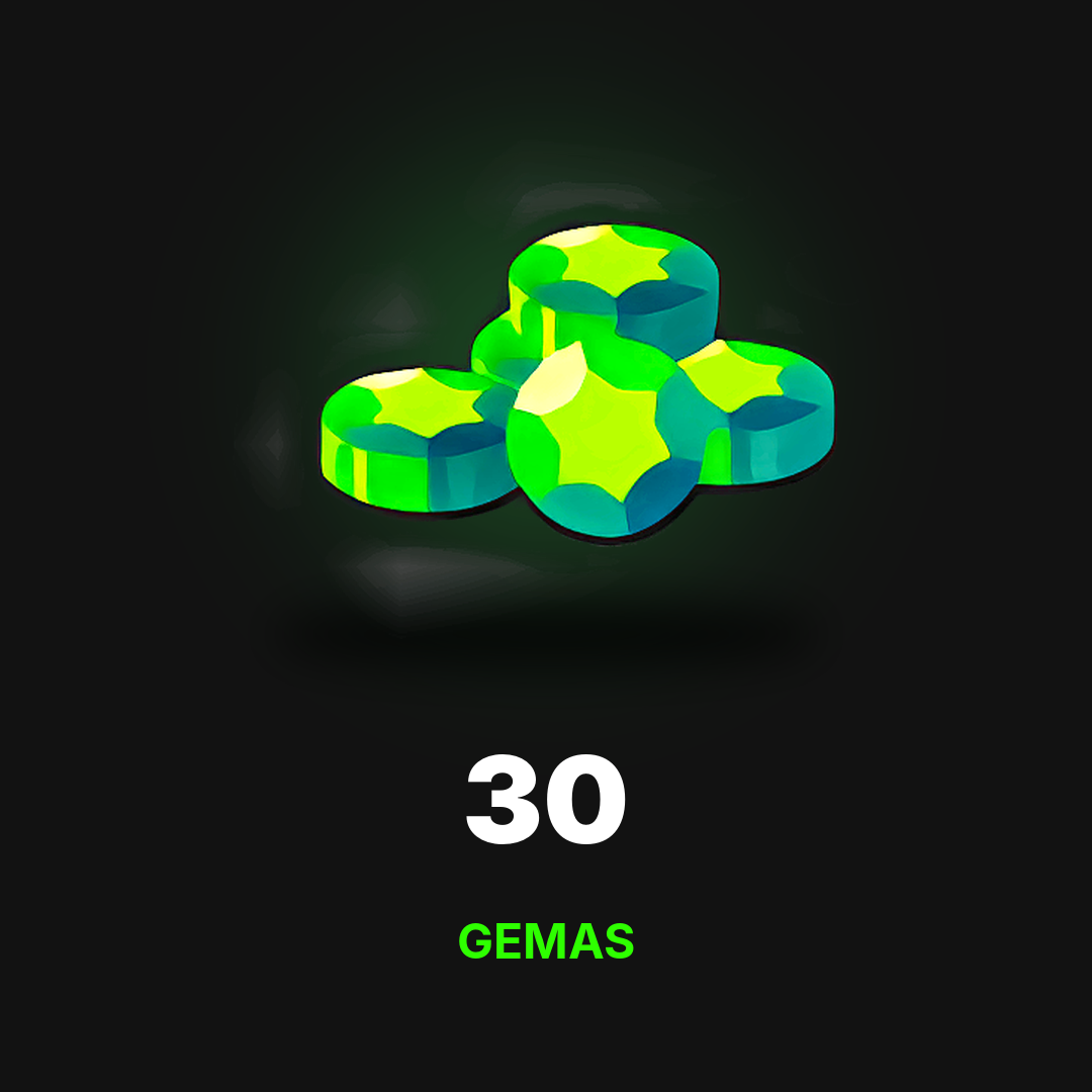 Brawl Stars 30 Gemas