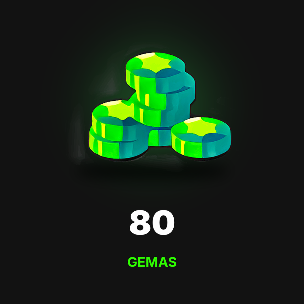 Brawl Stars 80 Gemas