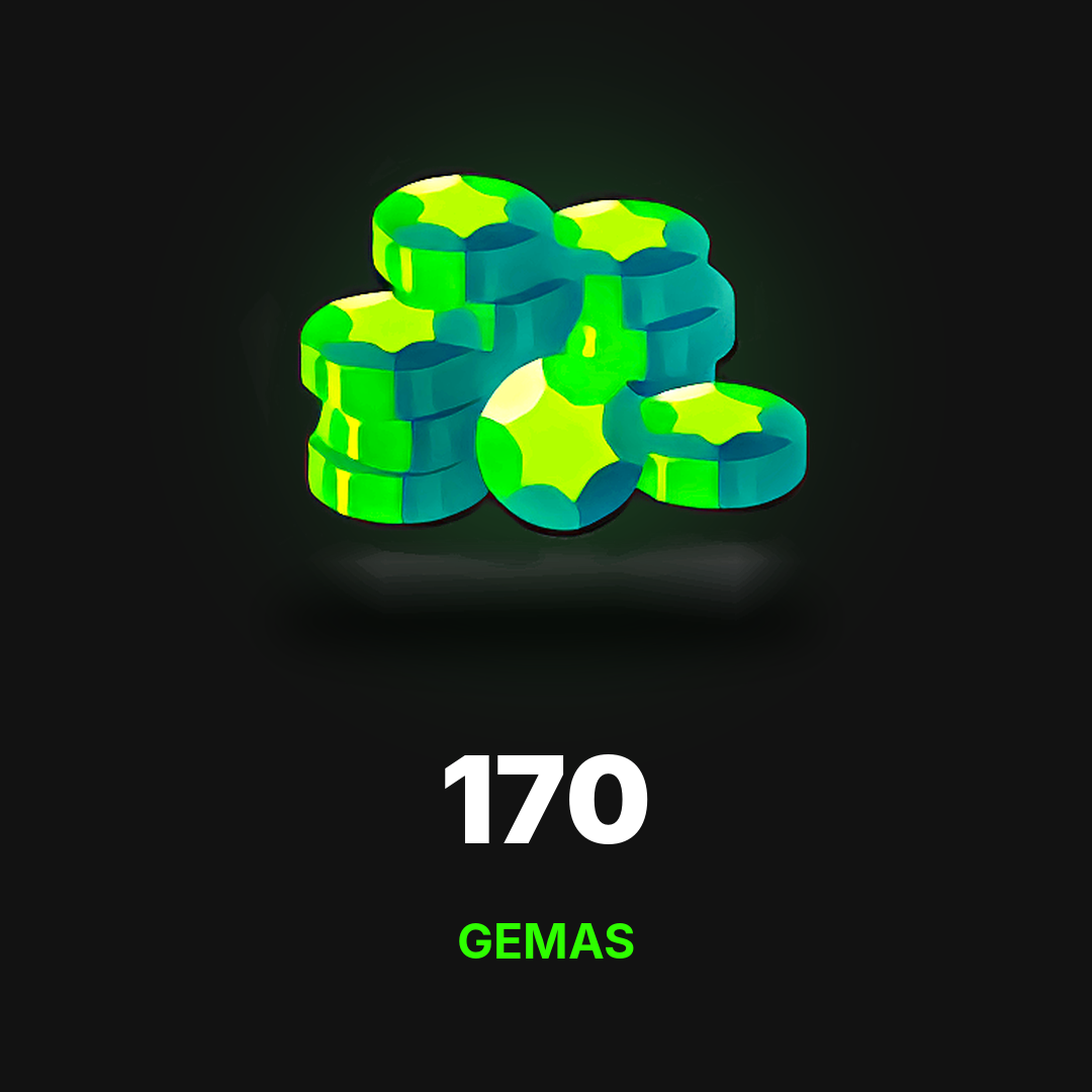 Brawl Stars 170 Gemas
