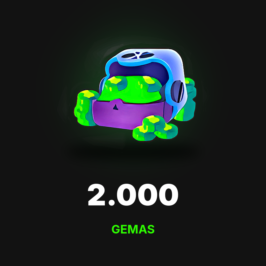 Brawl Stars 2.000 Gemas