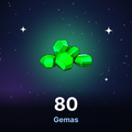 Recarga Clash Royale - 80 Gemas