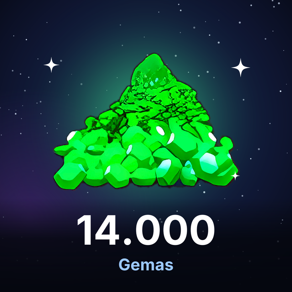 Recarga Clash Royale - 14.000 Gemas