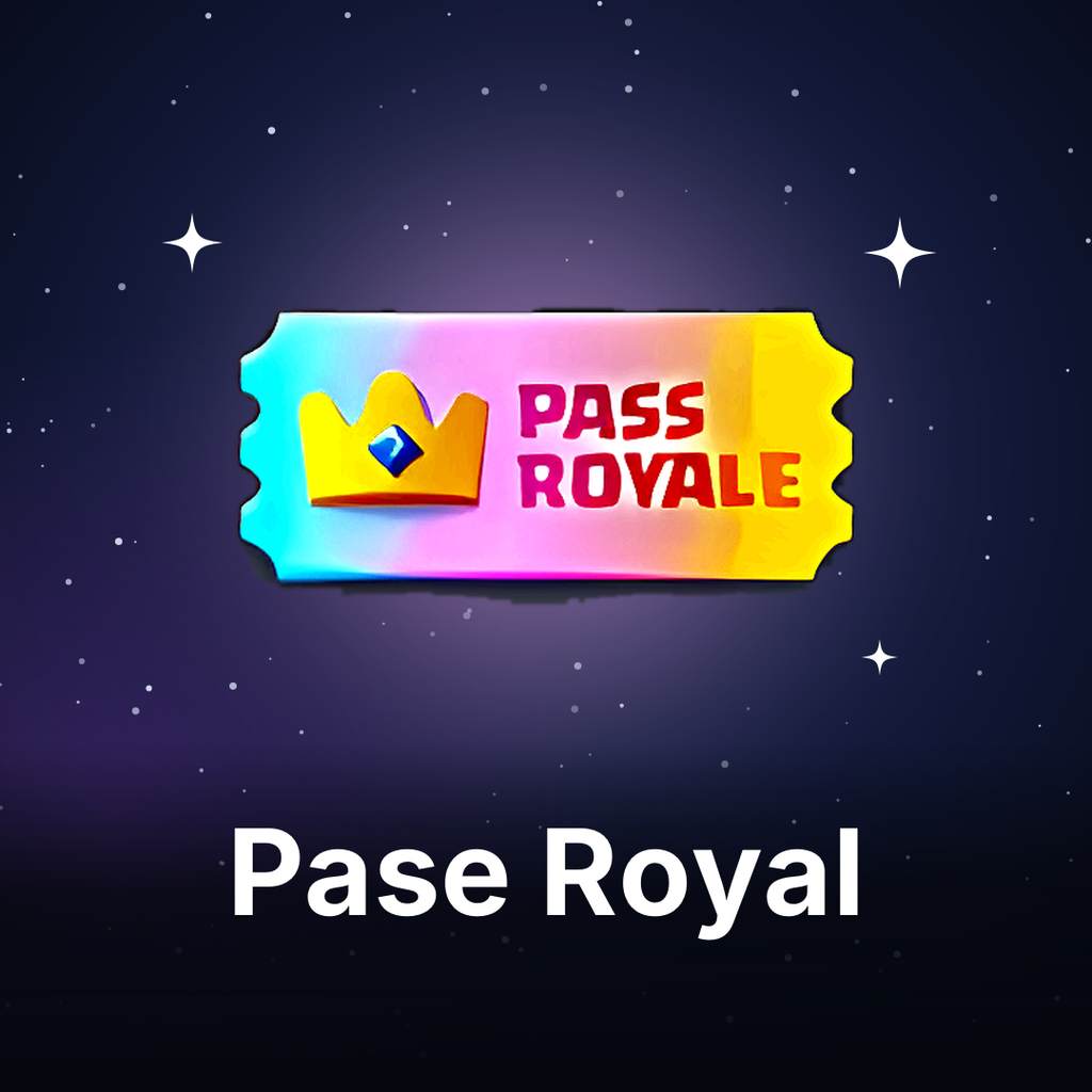 Recarga Clash Royale - Pase Royal