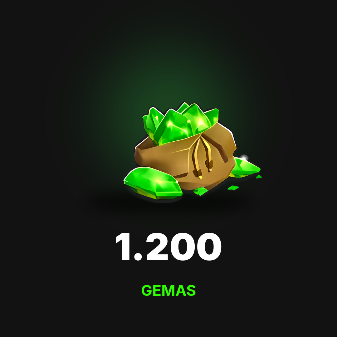 Clash of Clans 1.200 Gemas