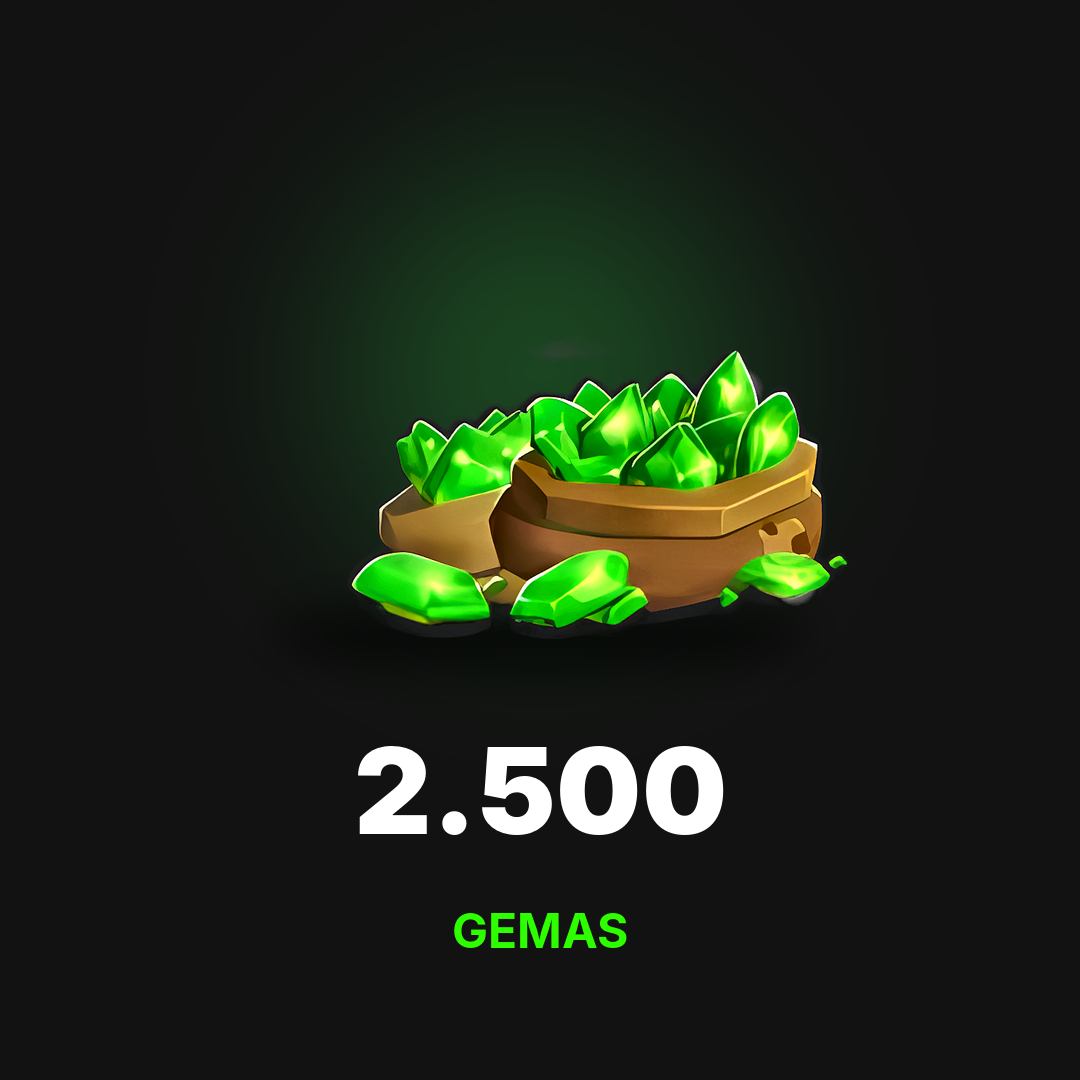 Clash of Clans 2.500 Gemas