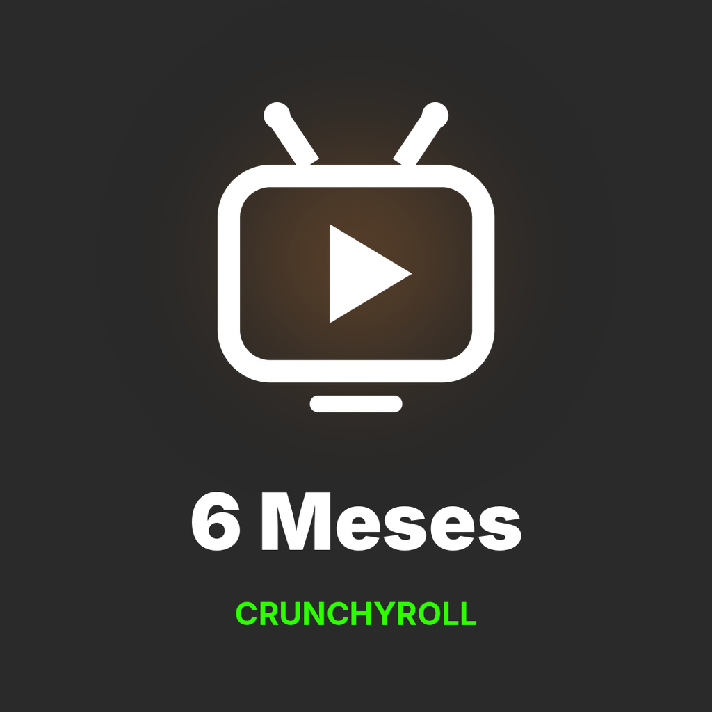 Crunchyroll Premium Plan 6 Meses