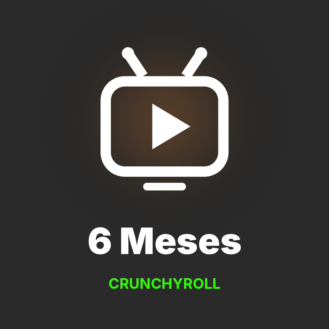 Crunchyroll Premium Plan 6 Meses