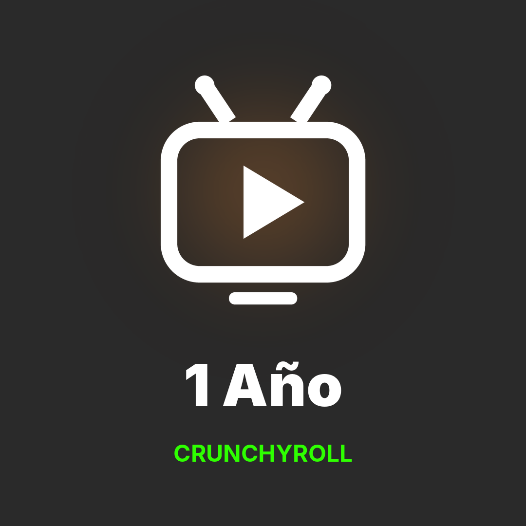 Crunchyroll Premium Plan 1 Año