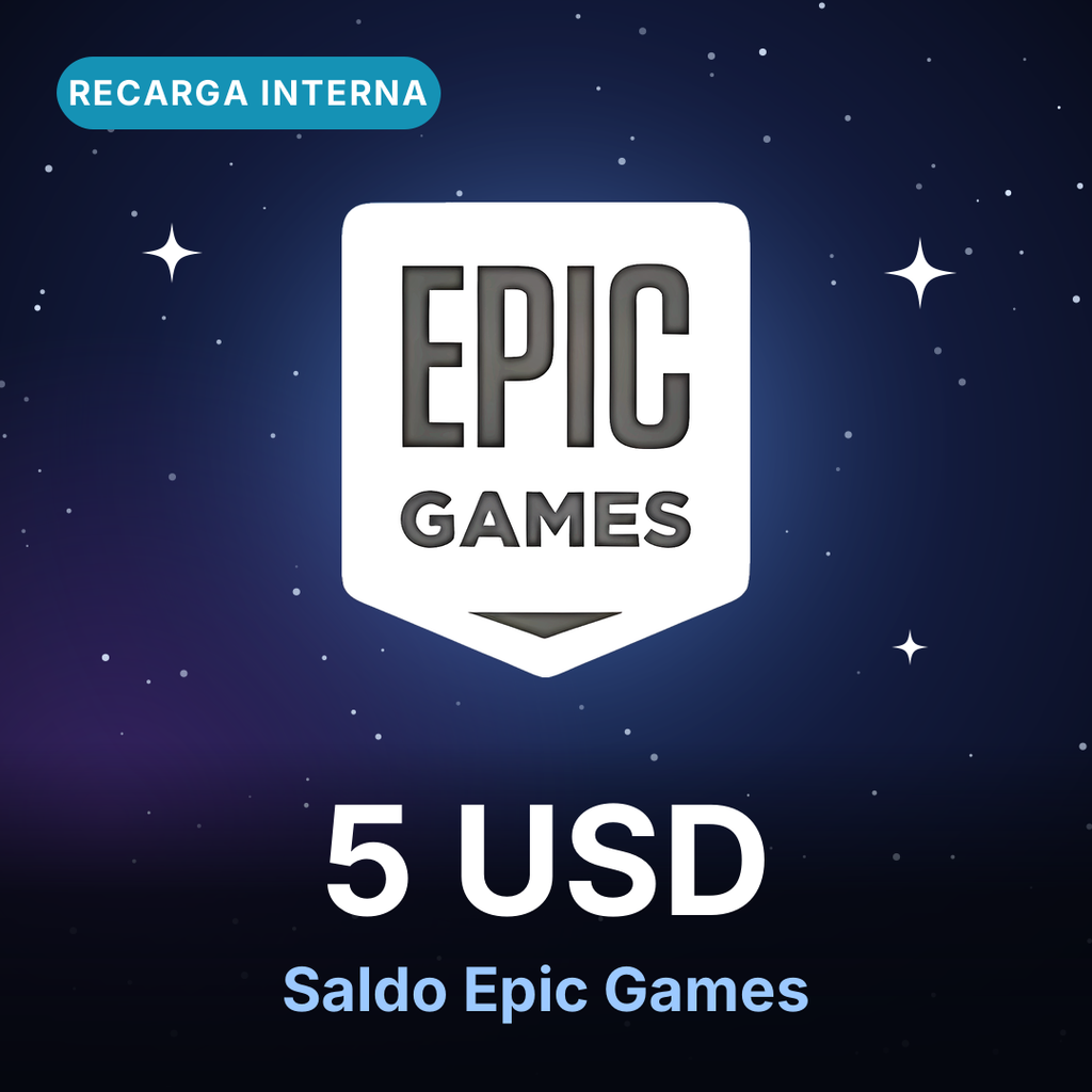 Saldo Epic Games - 5 USD