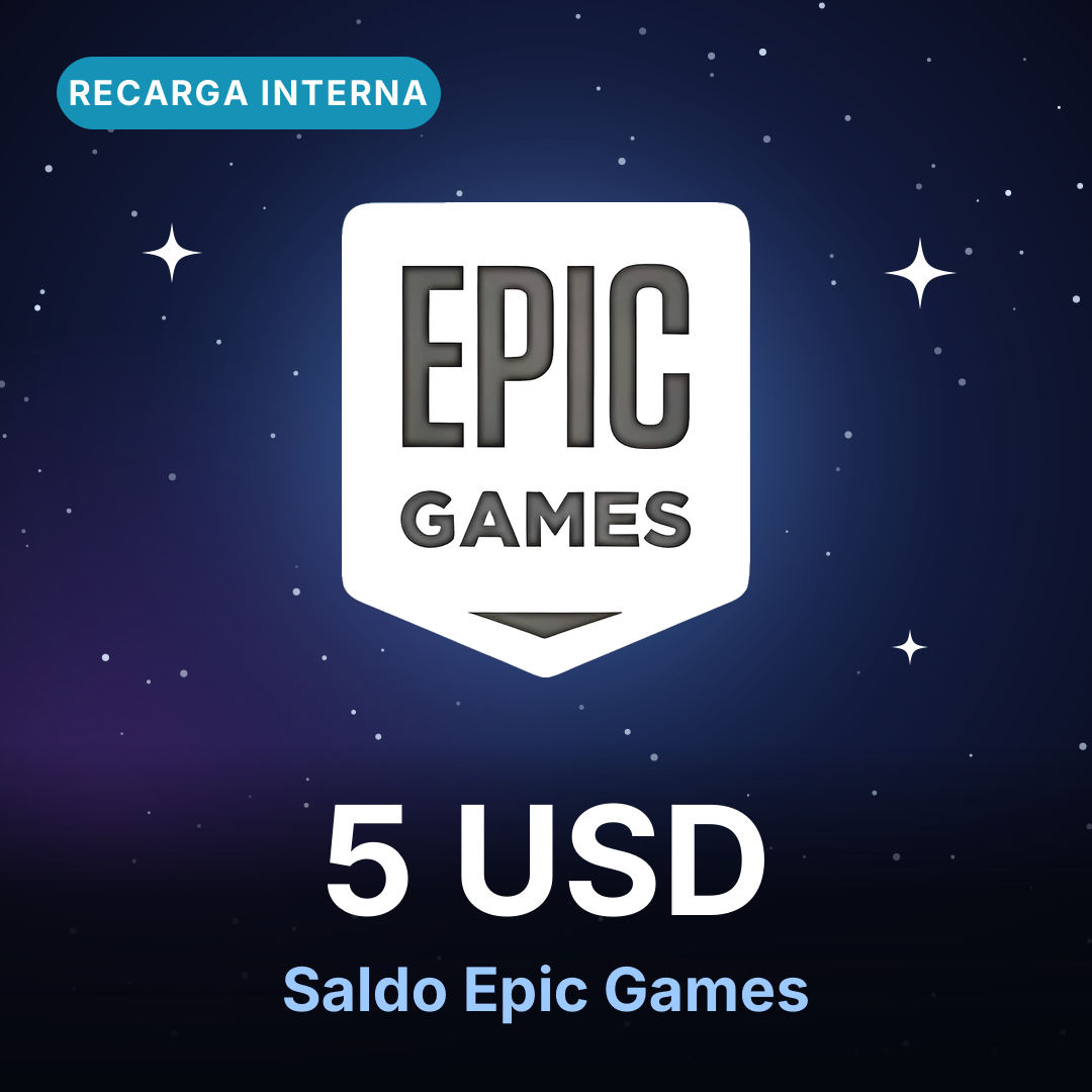 Saldo Epic Games - 5 USD