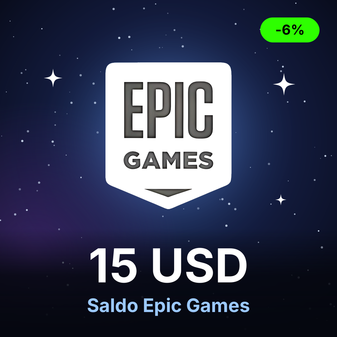 Saldo Epic Games - 15 USD