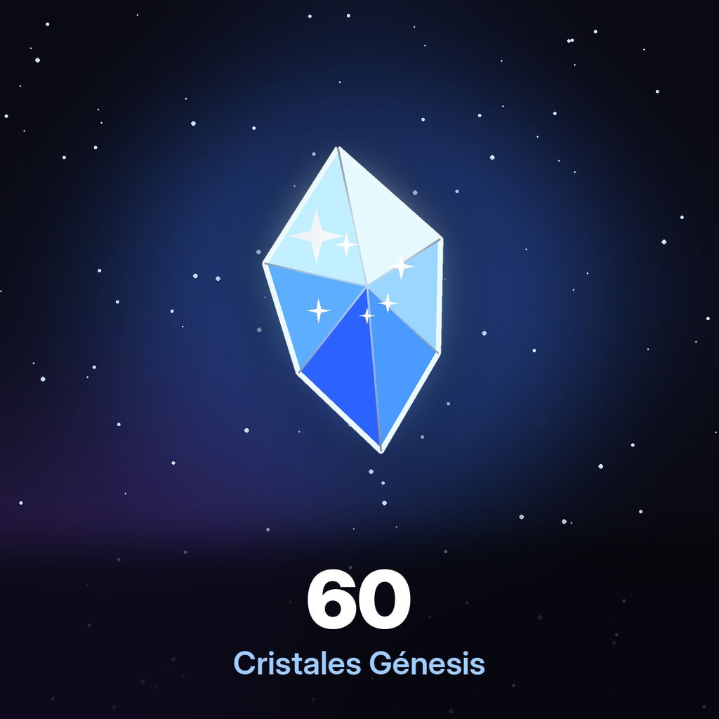 Recarga Genshin Impact - 60 Cristales Génesis