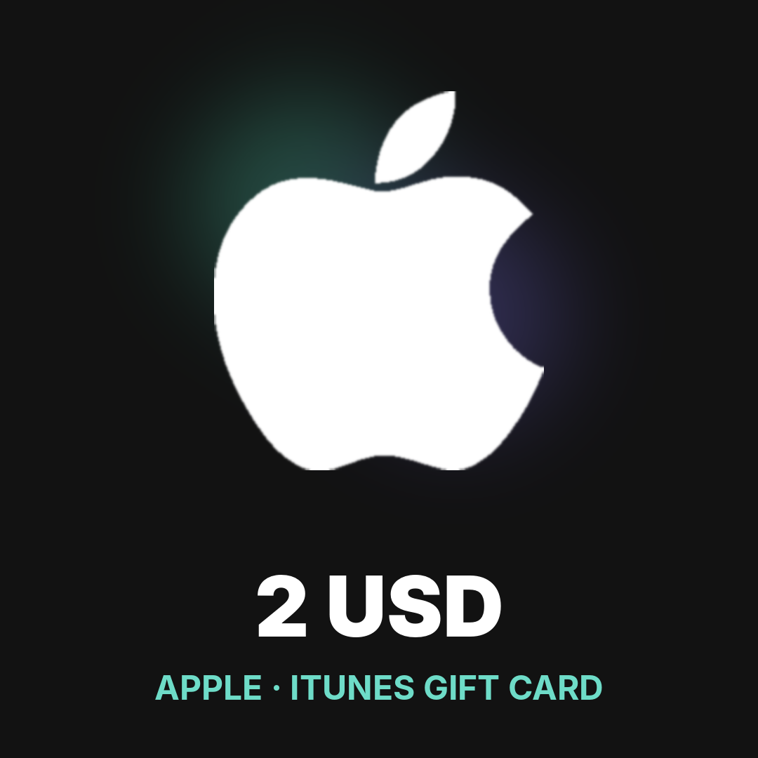 iTunes / Apple Gift Card - 2 USD