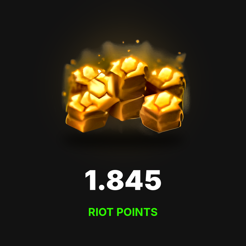 League of Legends 1.845 Riot Points