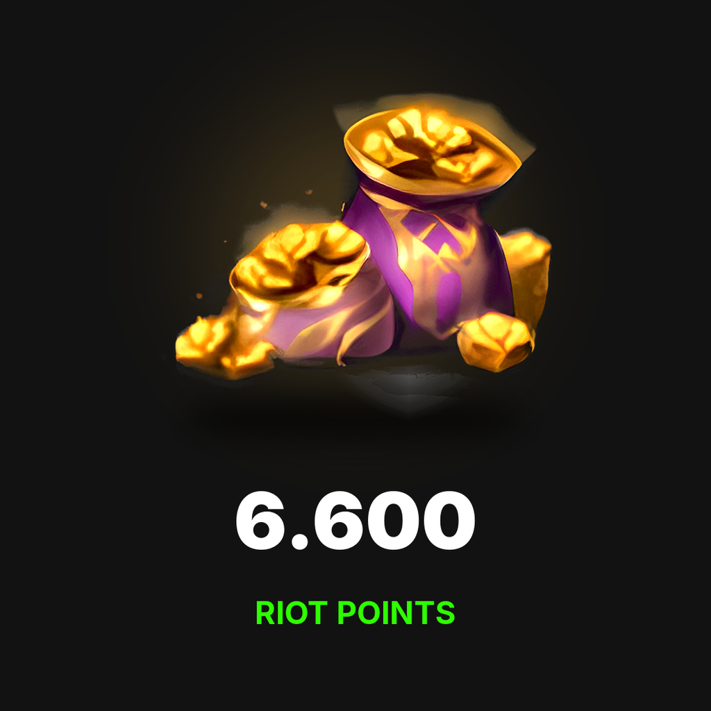 League of Legends 6.600 Riot Points