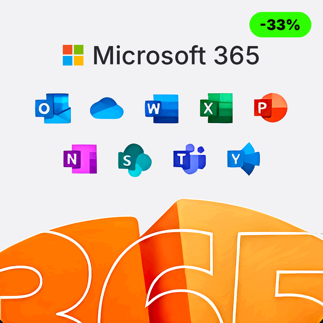 Licencia Microsoft 365 -33%
