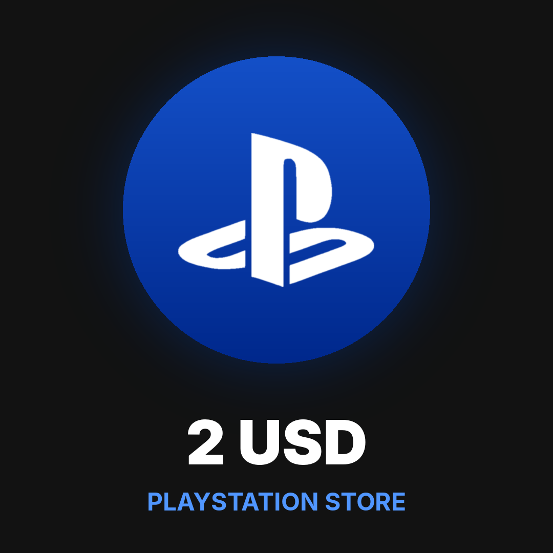 PlayStation Store Gift Card USA - 2 USD