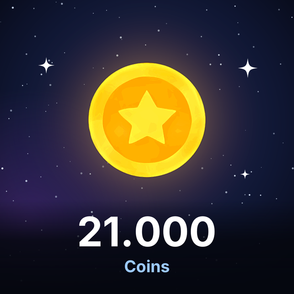 Recarga Poppo Live - 21.000 Coins