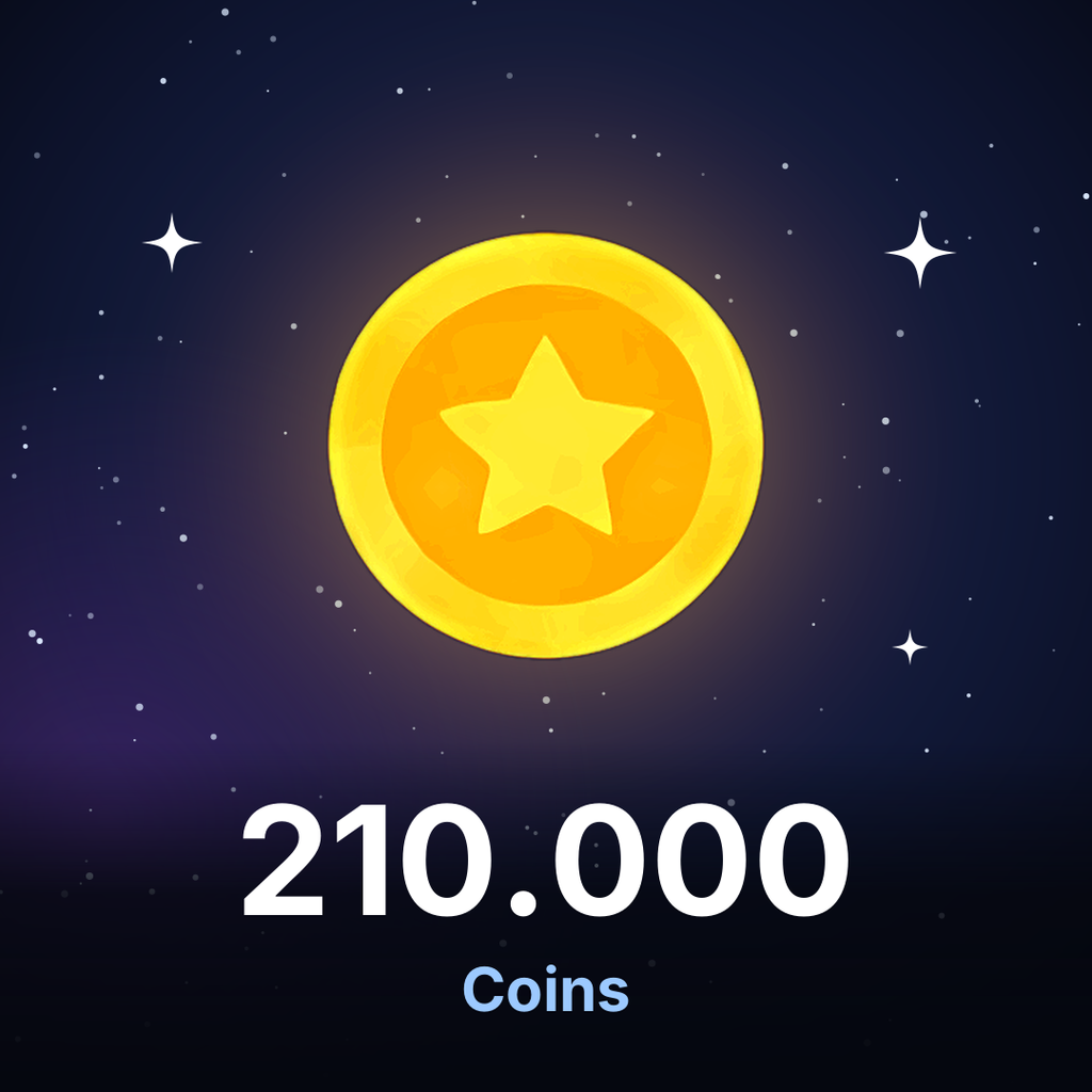 Recarga Poppo Live - 210.000 Coins