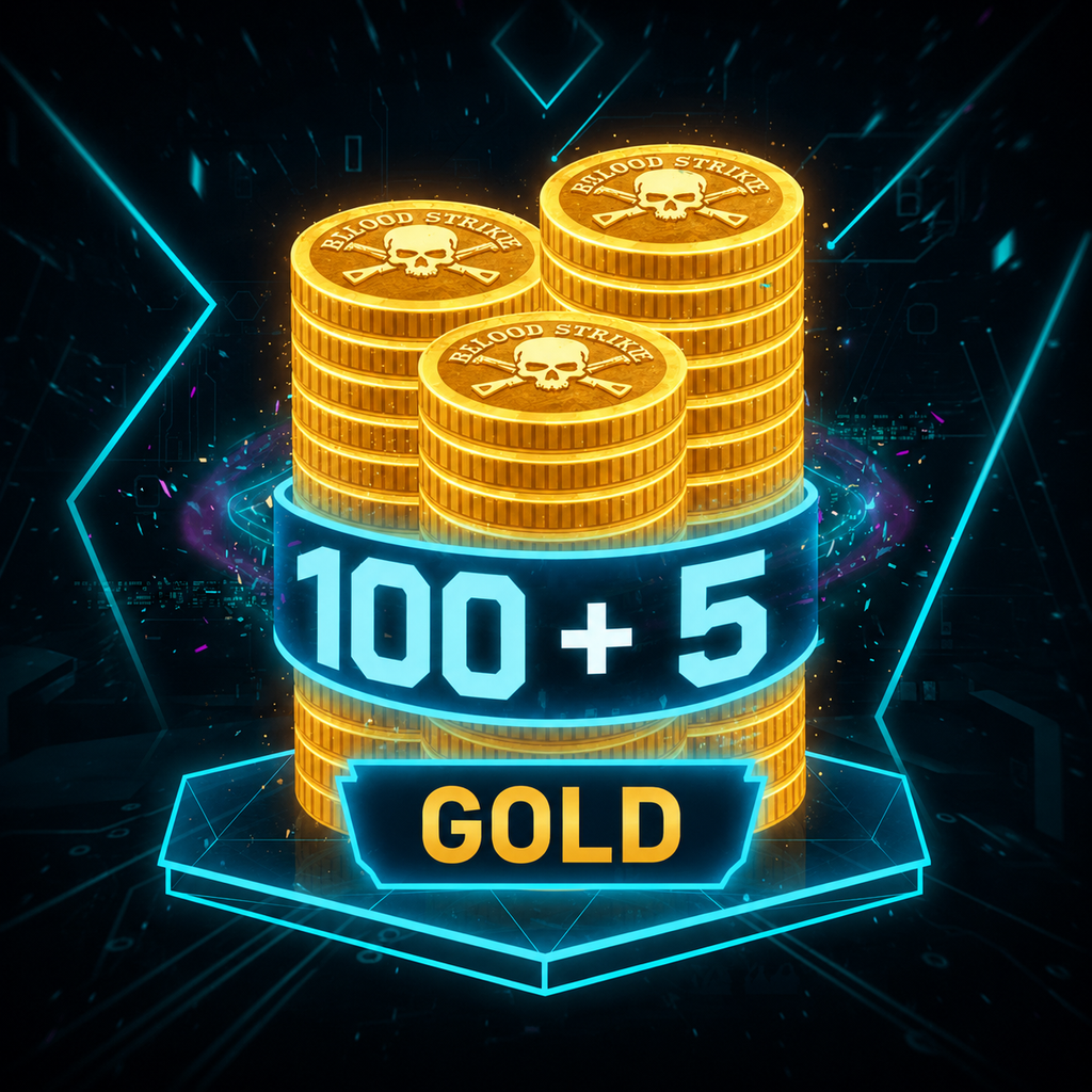 Recarga Blood Strike - 100 + 5 Oro