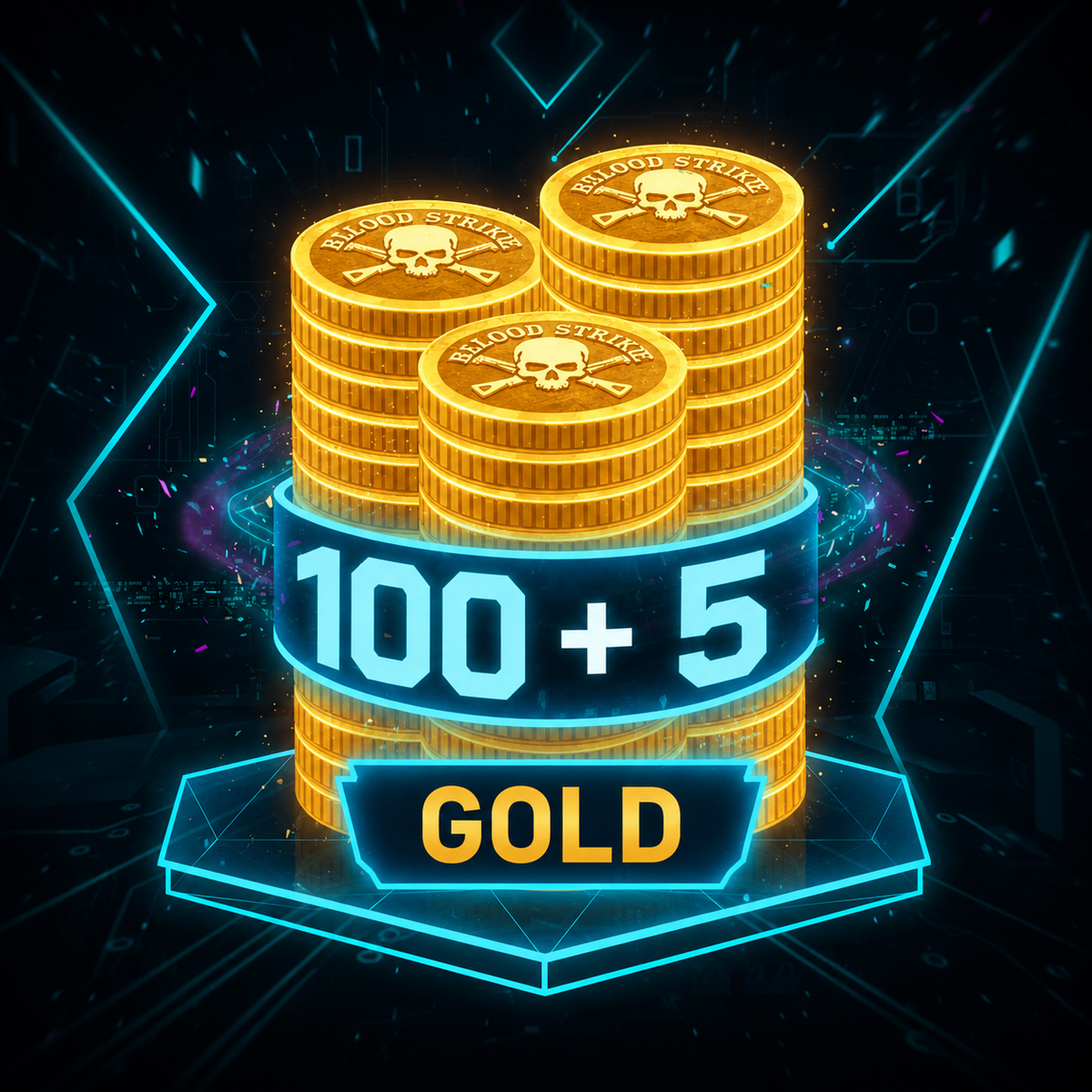 Recarga Blood Strike - 100 + 5 Oro