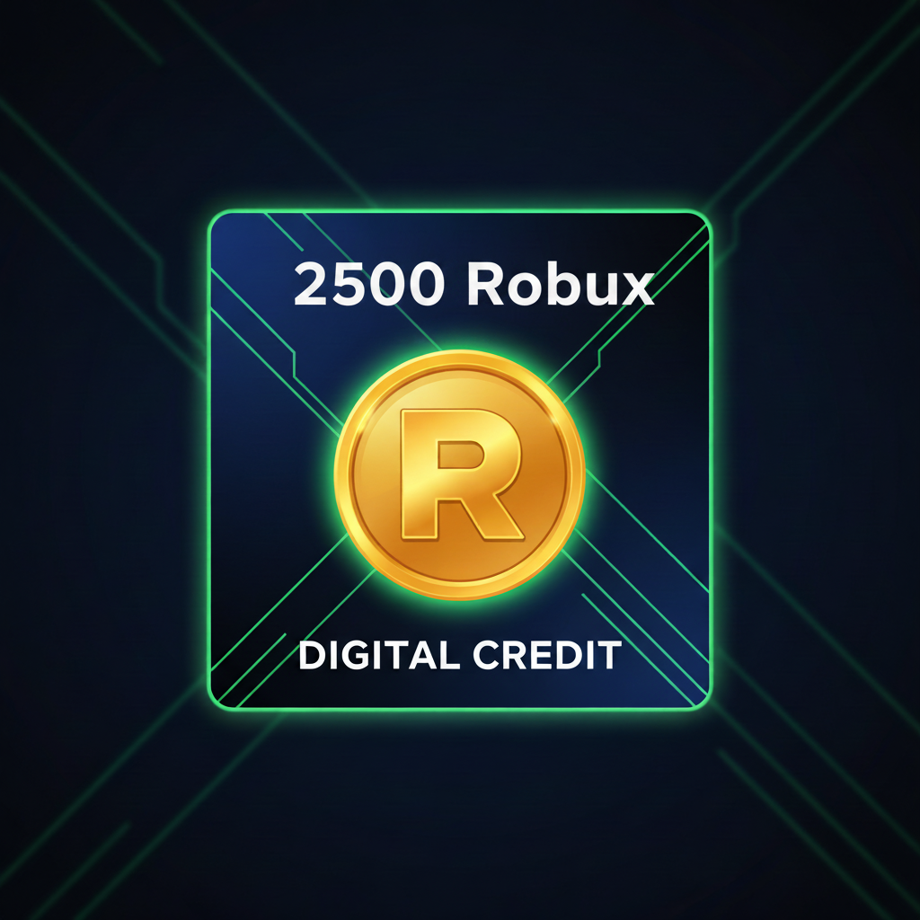 Recarga Roblox - 2500 Robux