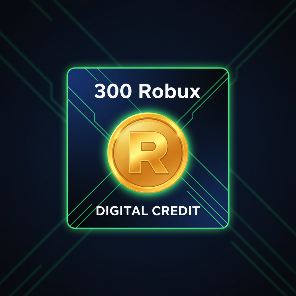 Recarga Roblox - 300 Robux