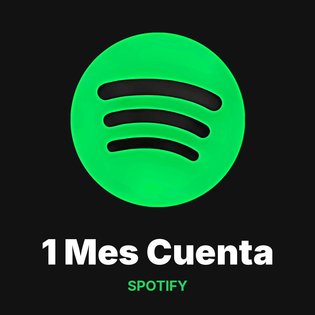 Spotify Premium - 1 Mes Cuenta