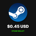Steam Gift Card 0.45 USD