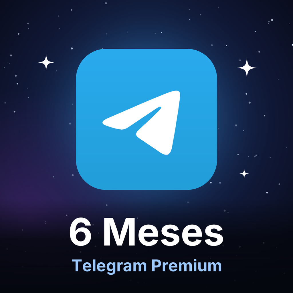 Telegram Premium - 6 Meses