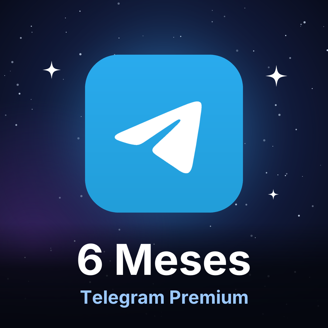 Telegram Premium - 6 Meses