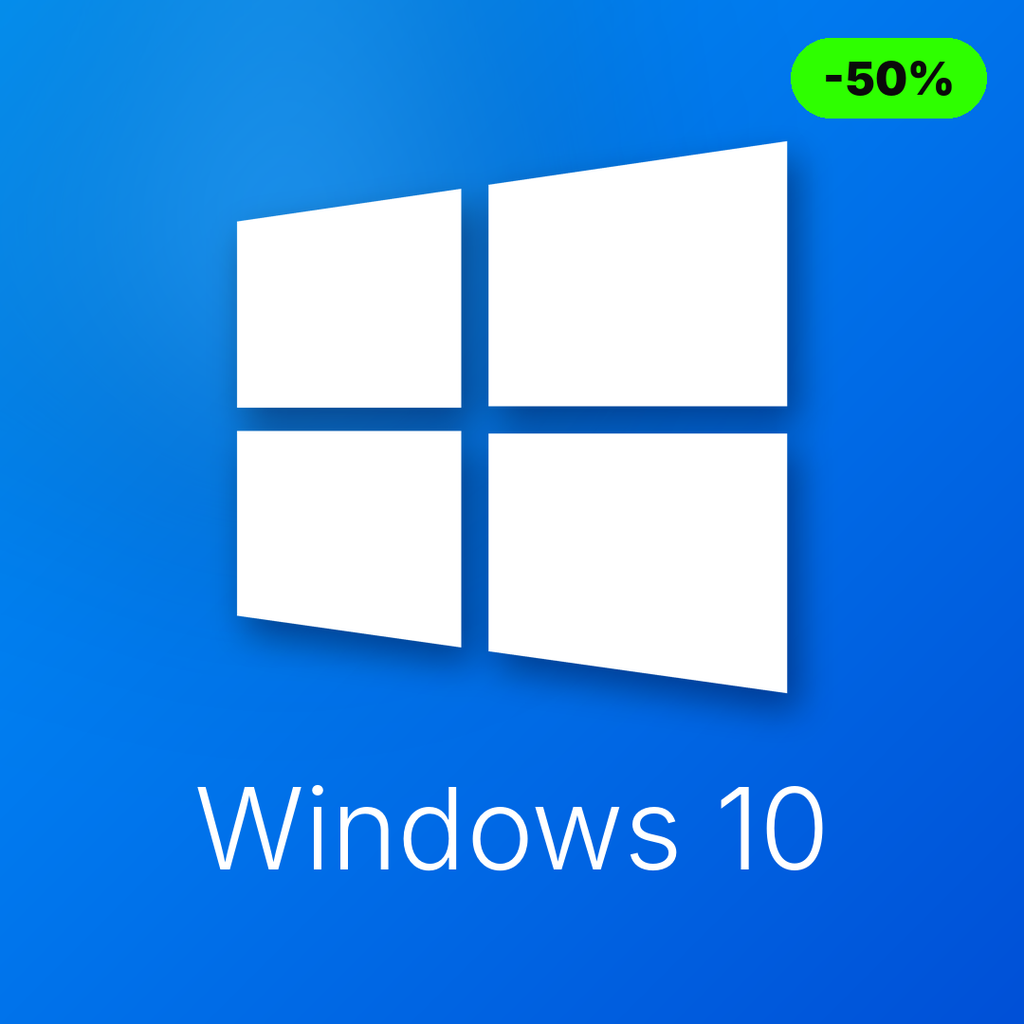 Licencia Windows 10 Pro -50%