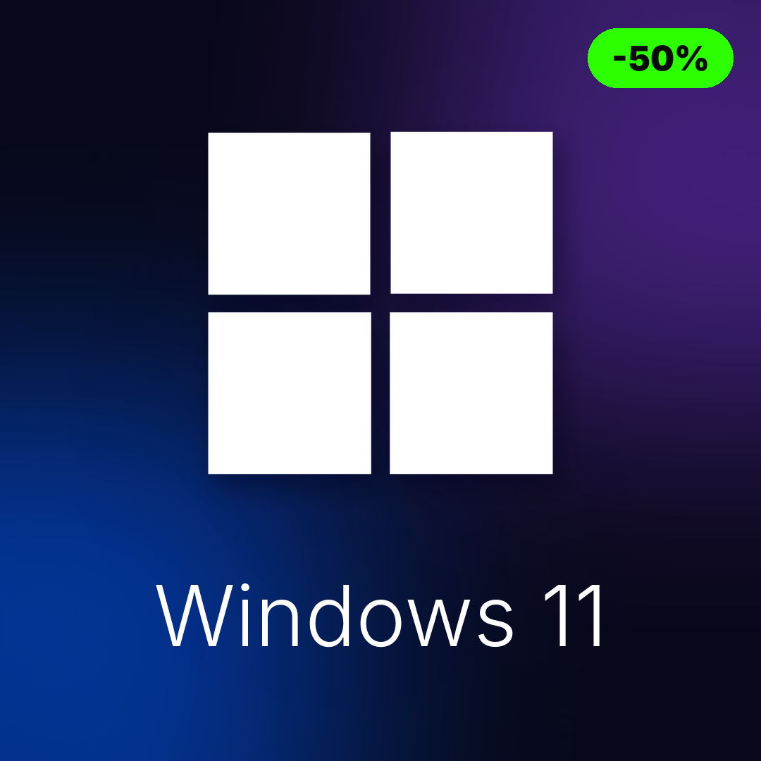 Licencia Windows 11 Pro -50%